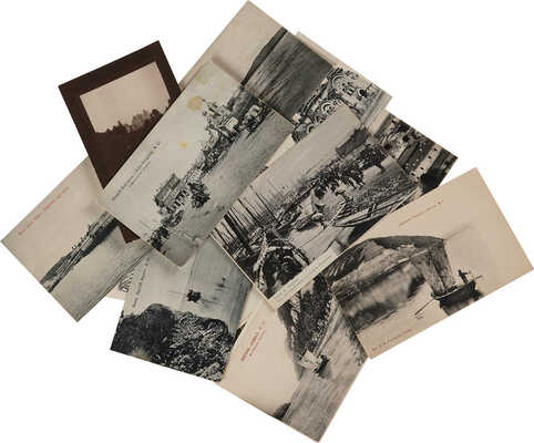 26 открыток с видами р. Волги и волжских городов.